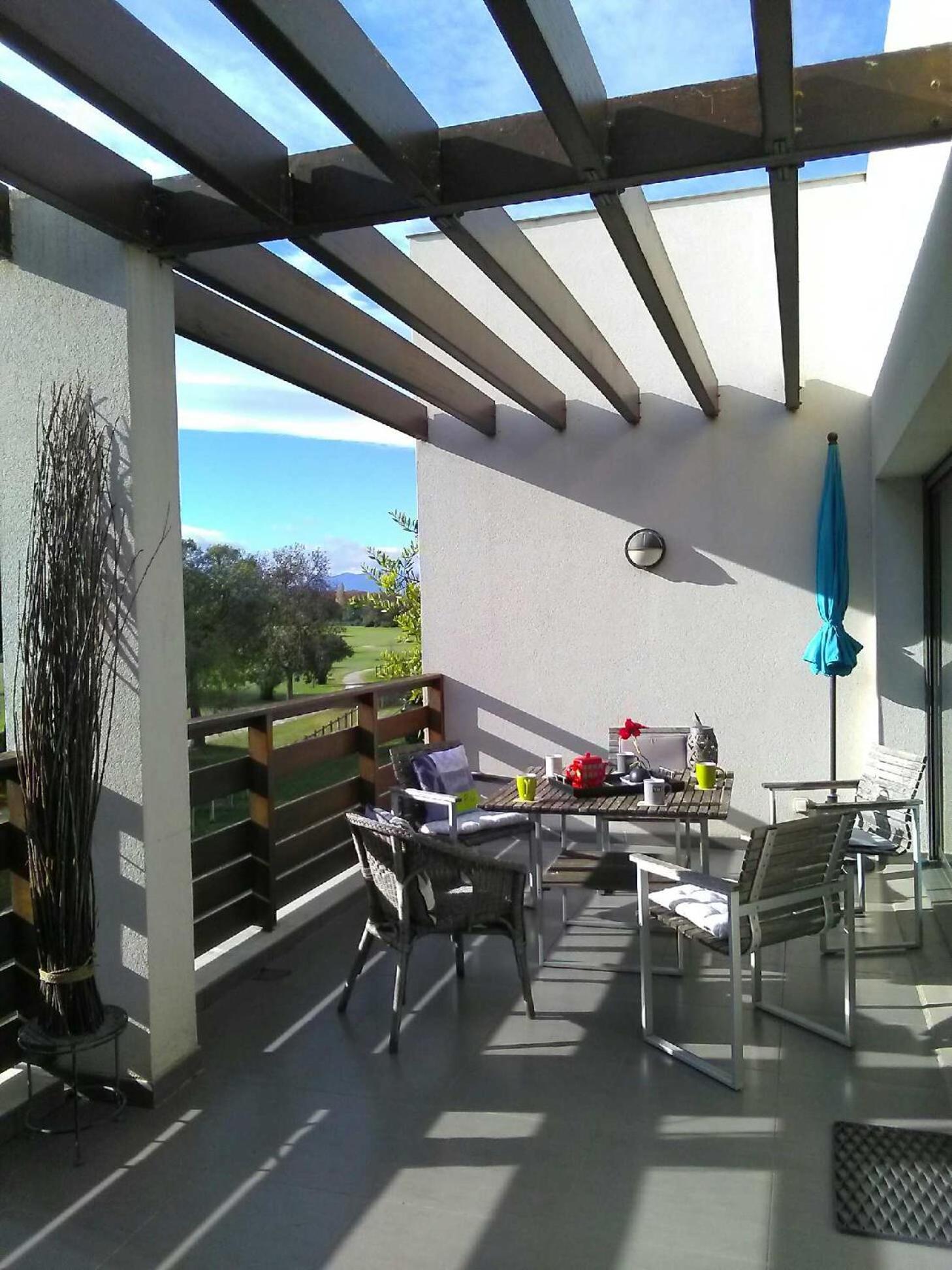 Vert Paradis - Vue Apaisante Sur Golf, Pins Parasols, 2E Etage - 80 M2 Dont Terrasse Avec Pergola, 2 Chambres, 3Et Iles, 3 Clim, Wifi - Piscine, Parking Et Park A Velos, Ascenseur - En Option Linge, Menage - Pistes Cyclables, Mer A Proximite Saint-Cyprien  Exterior photo